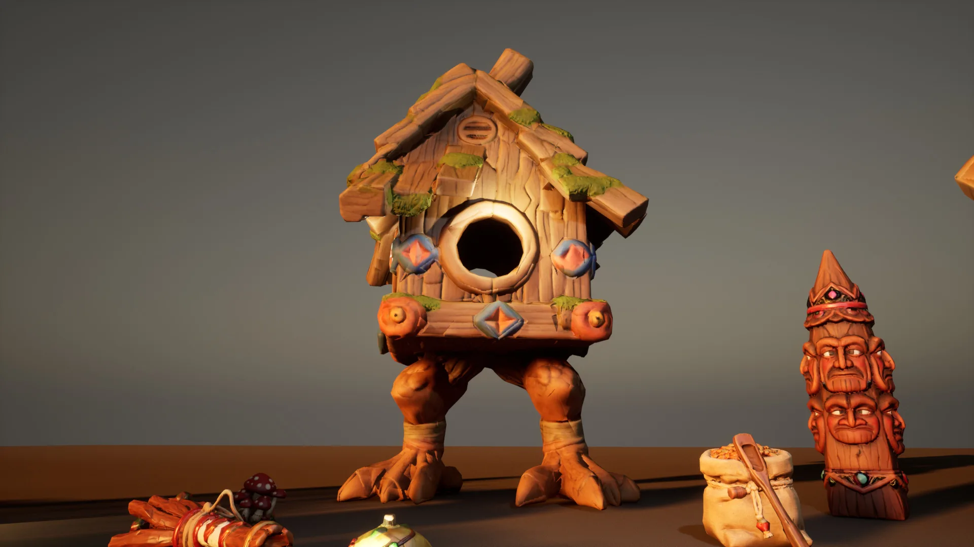 Stylized Slavic Village Props - Image 2