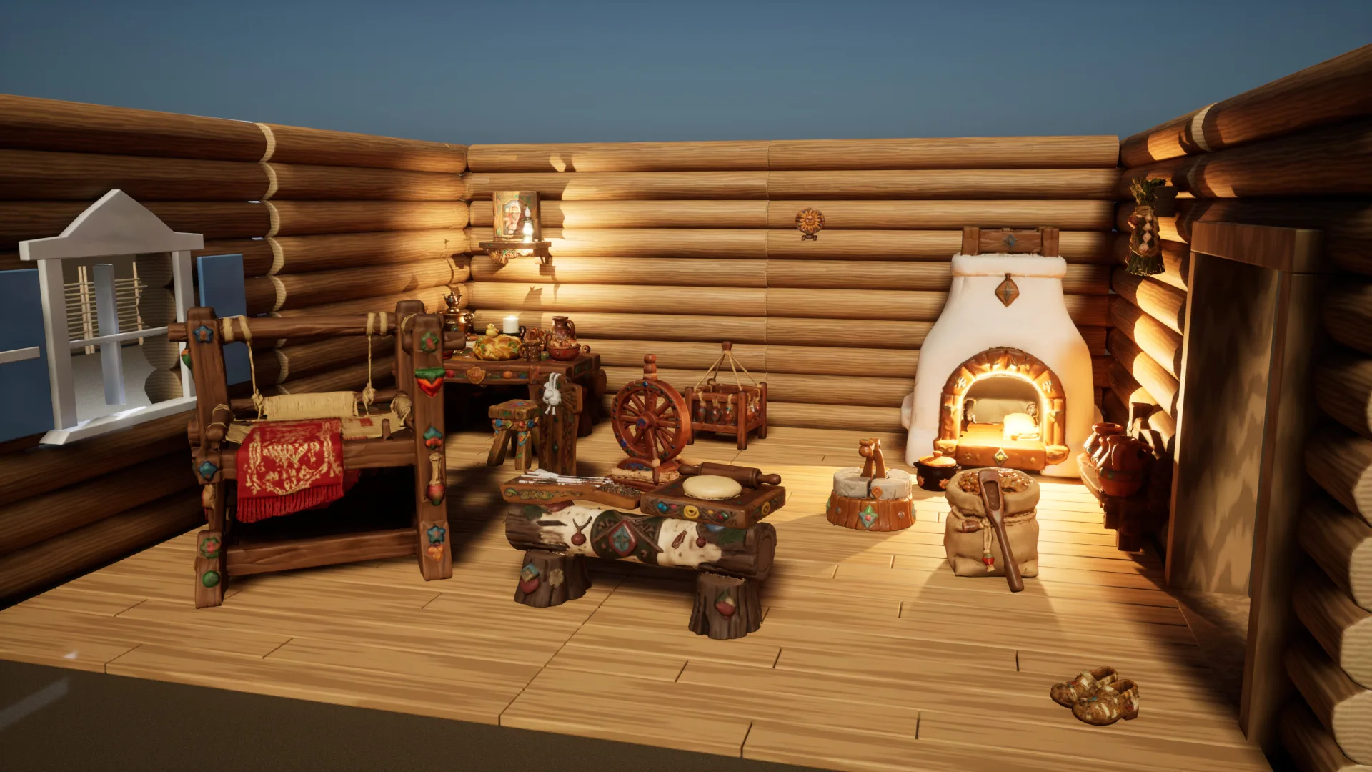Stylized Slavic Village Props - Image 3