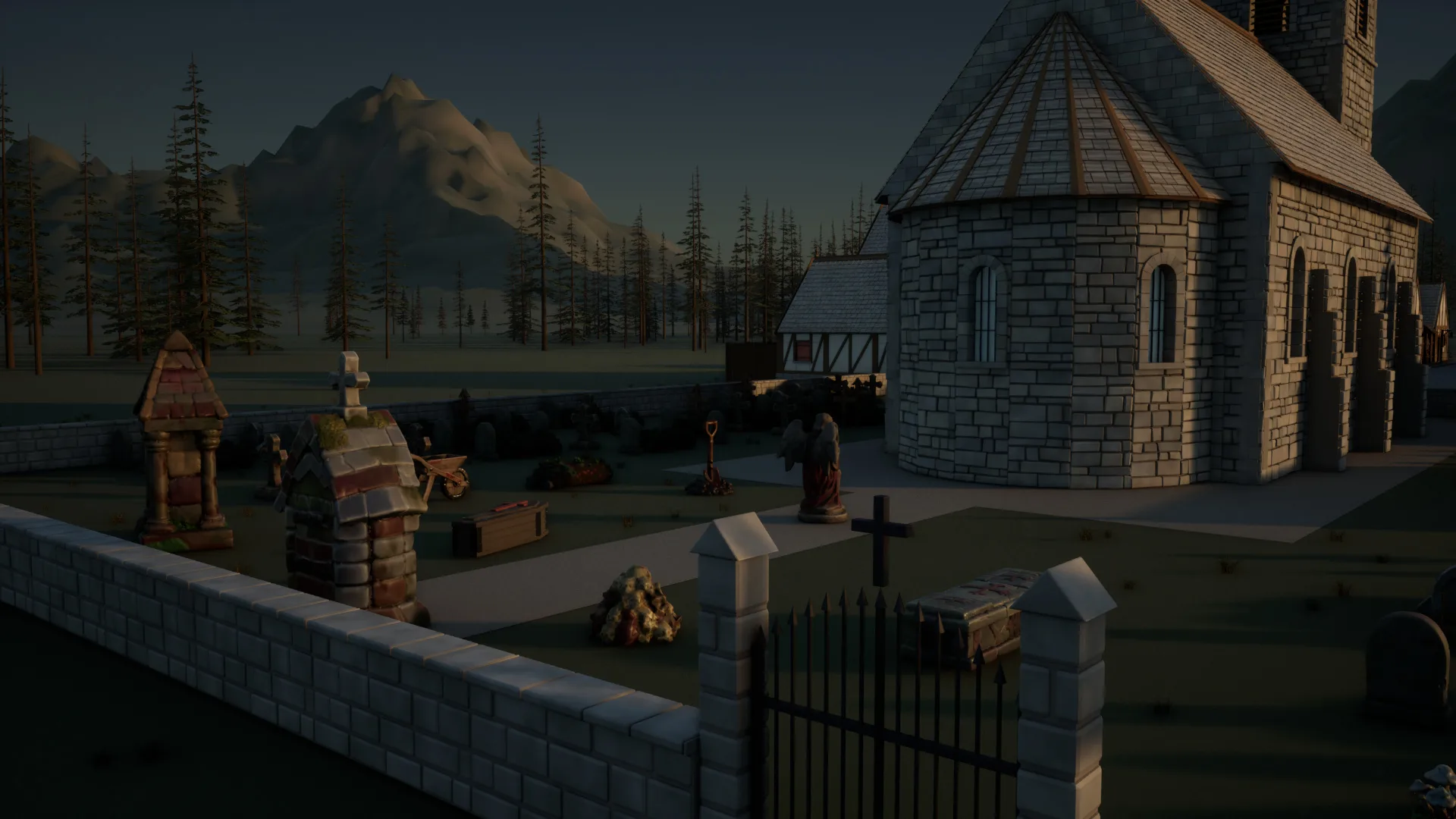 Stylized Carpathian Village - Image 7